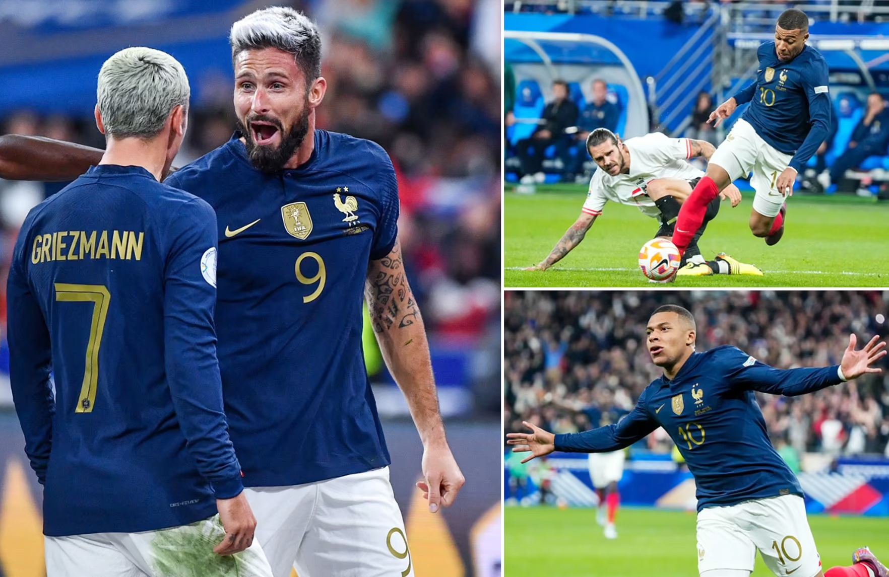 Pháp giành chiến thắng đầu tiên tại UEFA Nations League 2022-2023